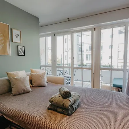 Traber Im Herzen Leipzigs Balkon Parkplatz Appartement