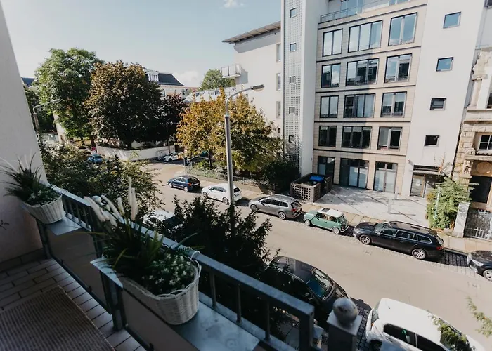 Traber Im Herzen Leipzigs Balkon Parkplatz Διαμέρισμα Λειψία
